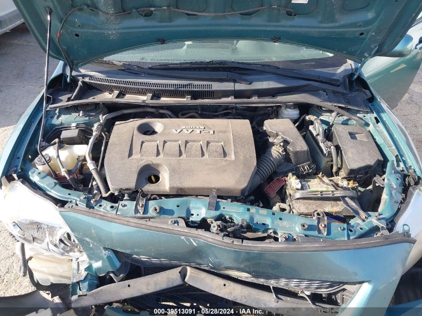 2010 Toyota Corolla Le VIN: 2T1BU4EE0AC274783 Lot: 39513091