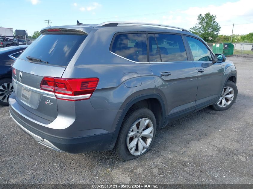 2018 Volkswagen Atlas 3.6L V6 Se VIN: 1V2KR2CA8JC513932 Lot: 39513121