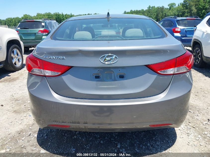 2013 Hyundai Elantra Gls VIN: 5NPDH4AE8DH354515 Lot: 39513132