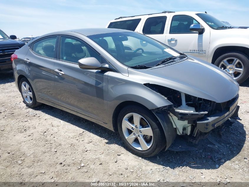 2013 Hyundai Elantra Gls VIN: 5NPDH4AE8DH354515 Lot: 39513132