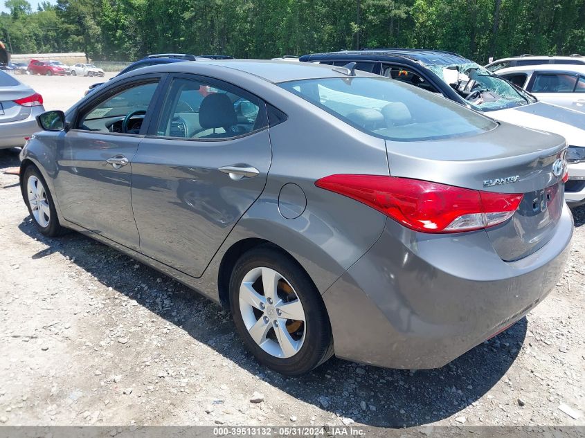 2013 Hyundai Elantra Gls VIN: 5NPDH4AE8DH354515 Lot: 39513132