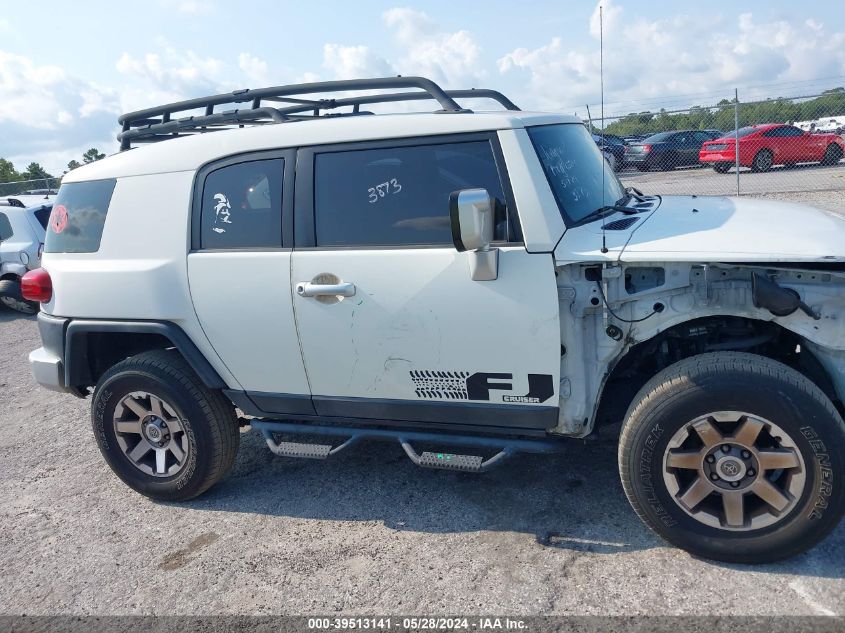 2014 Toyota Fj Cruiser VIN: JTEBU4BF5EK202183 Lot: 39513141
