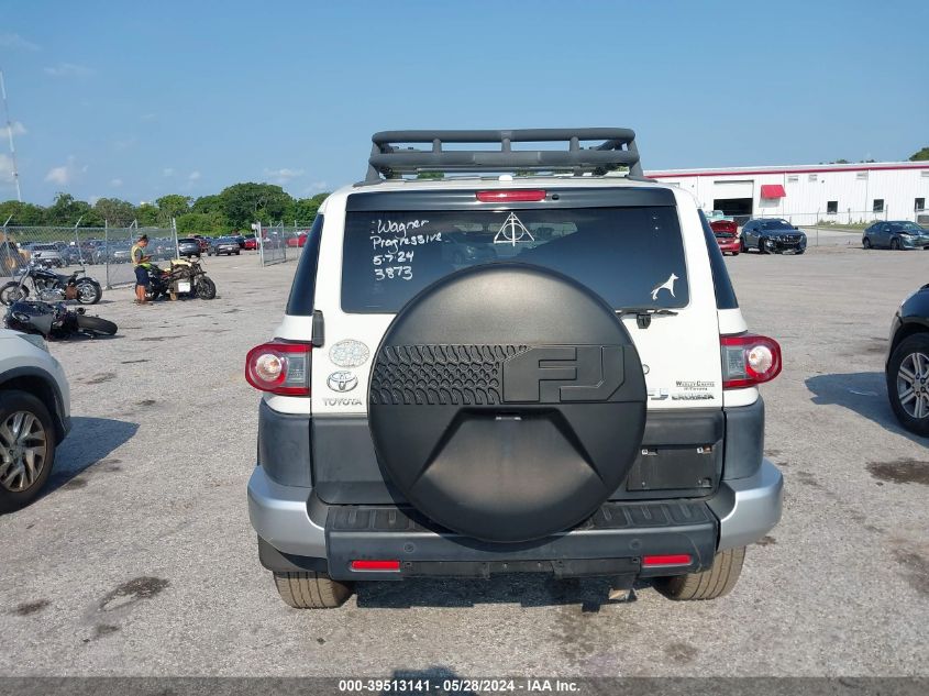 2014 Toyota Fj Cruiser VIN: JTEBU4BF5EK202183 Lot: 39513141