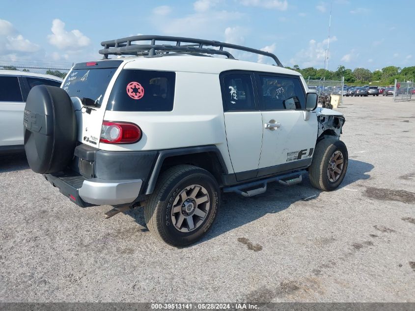 2014 Toyota Fj Cruiser VIN: JTEBU4BF5EK202183 Lot: 39513141