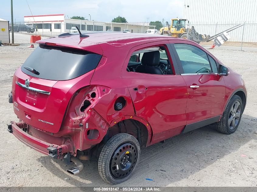 2014 Buick Encore VIN: KL4CJASB2EB715737 Lot: 39513147