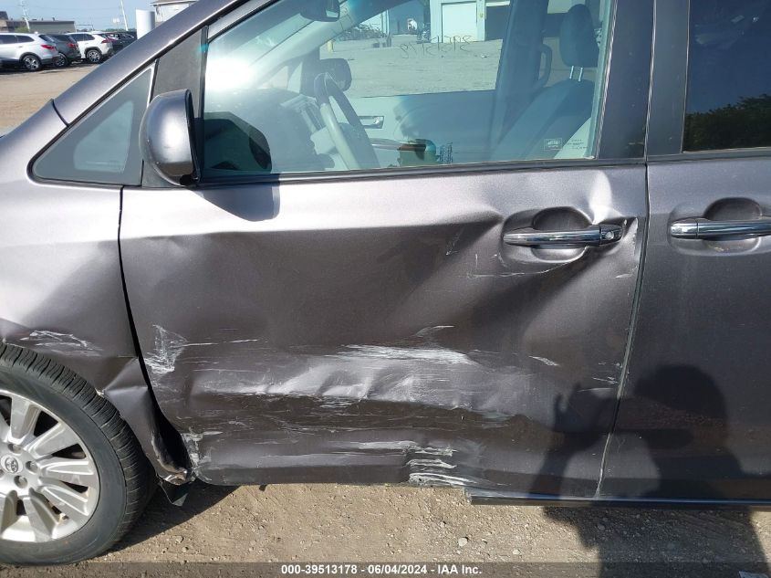 2011 Toyota Sienna Limited V6 VIN: 5TDYK3DC5BS033594 Lot: 39513178