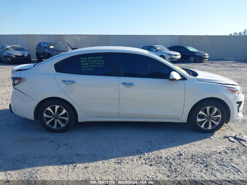 2022 Kia Rio S VIN: 3KPA24AD9NE458223 Lot: 39513179