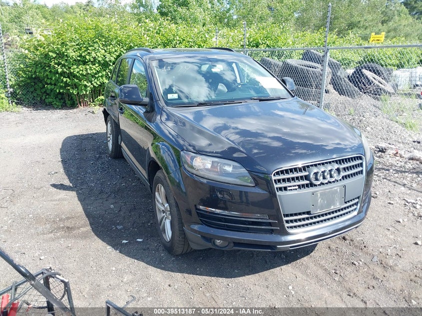 2009 Audi Q7 3.6 5 Passenger/3.6 Premium VIN: WA1AY74L49D013845 Lot: 39513187