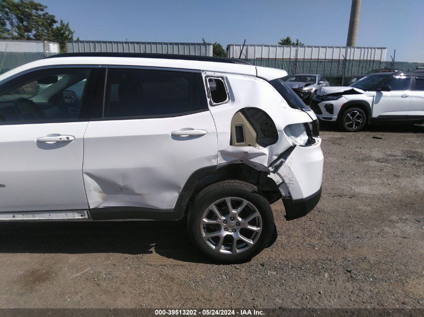 2022 JEEP COMPASS LATITUDE LUX 4X4 - 3C4NJDFB6NT103579