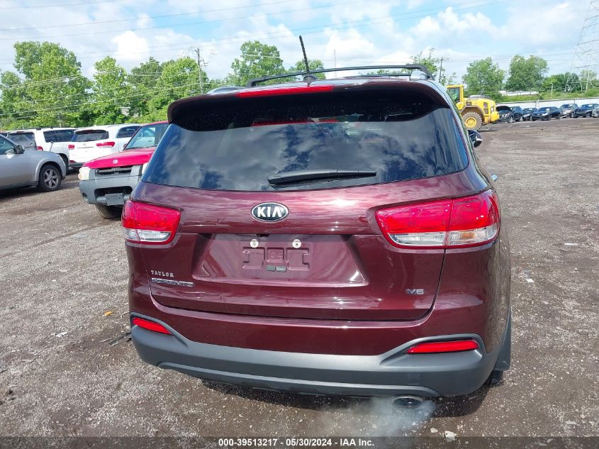 2017 KIA SORENTO 3.3L LX - 5XYPGDA57HG291517