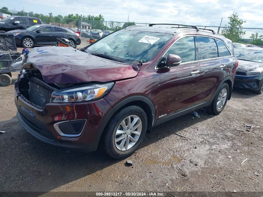 2017 KIA SORENTO 3.3L LX - 5XYPGDA57HG291517