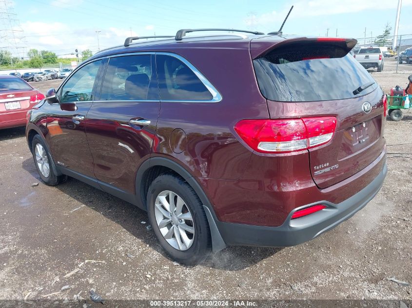 2017 Kia Sorento 3.3L Lx VIN: 5XYPGDA57HG291517 Lot: 39513217