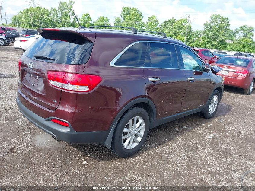 2017 KIA SORENTO 3.3L LX - 5XYPGDA57HG291517