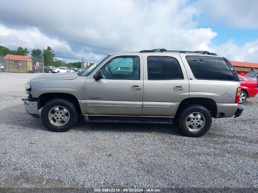 2001 Chevrolet Tahoe Lt VIN: 1GNEK13T01R117433 Lot: 39513219