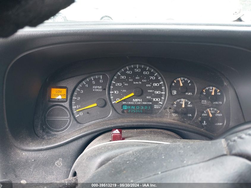 2001 Chevrolet Tahoe Lt VIN: 1GNEK13T01R117433 Lot: 39513219