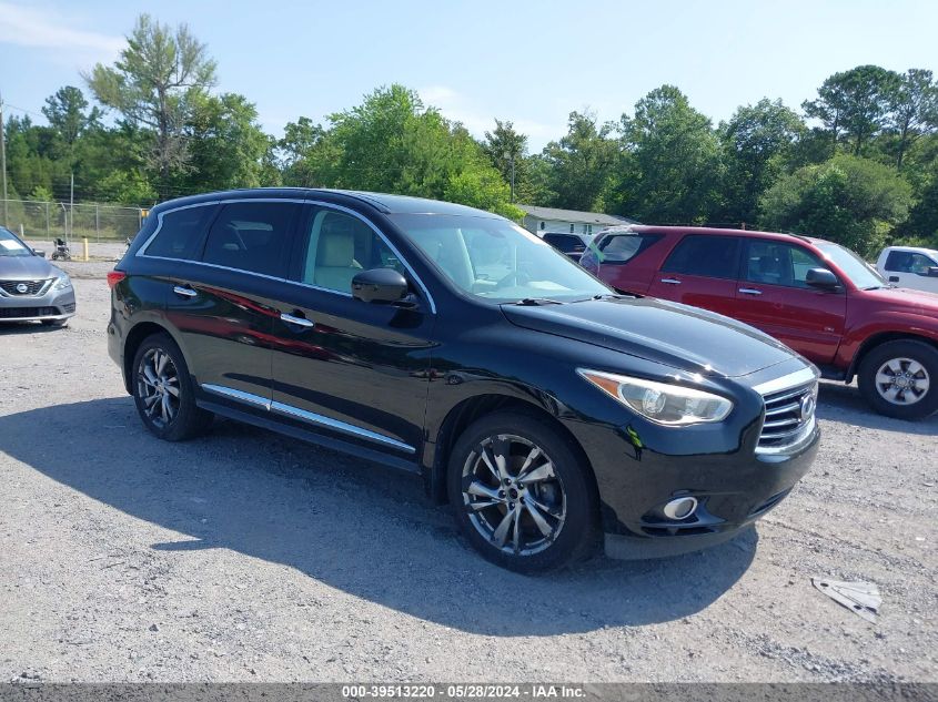 2013 Infiniti Jx35 VIN: 5N1AL0MMXDC308575 Lot: 39513220