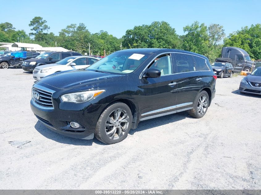 2013 Infiniti Jx35 VIN: 5N1AL0MMXDC308575 Lot: 39513220