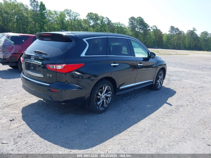 2013 Infiniti Jx35 VIN: 5N1AL0MMXDC308575 Lot: 39513220