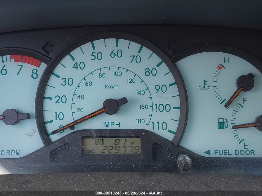 2003 Toyota Corolla Le VIN: 2T1BR32E83C016711 Lot: 39513243