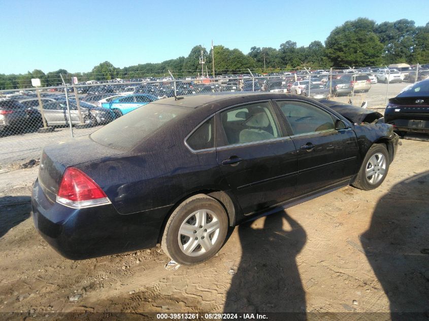 2011 Chevrolet Impala Ls VIN: 2G1WA5EK4B1103291 Lot: 39513261