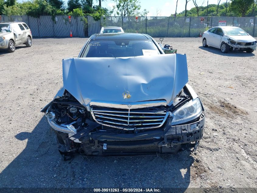 2012 Mercedes-Benz S 550 4Matic VIN: WDDNG9EB6CA471512 Lot: 39513263