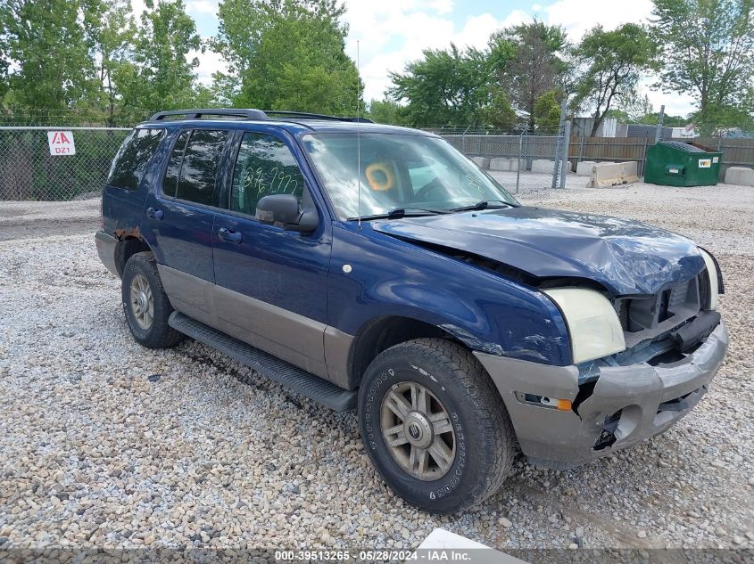 2004 Mercury Mountaineer VIN: 4M2ZU86K74UJ15710 Lot: 39513265