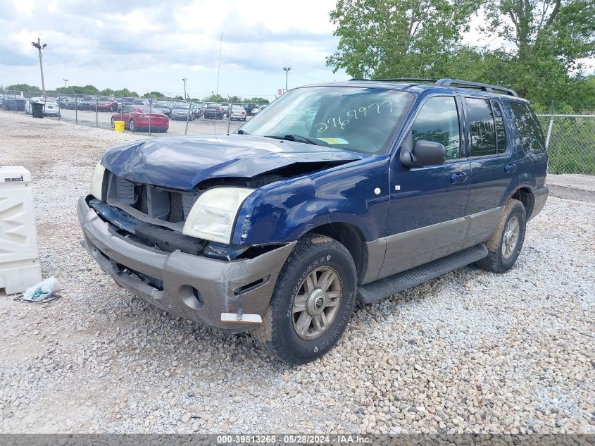 2004 Mercury Mountaineer VIN: 4M2ZU86K74UJ15710 Lot: 39513265