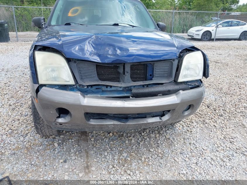 2004 Mercury Mountaineer VIN: 4M2ZU86K74UJ15710 Lot: 39513265