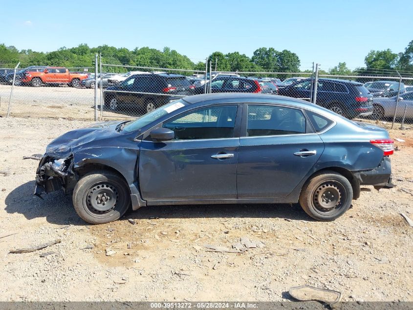 2014 Nissan Sentra S VIN: 3N1AB7AP3EL686888 Lot: 39513272