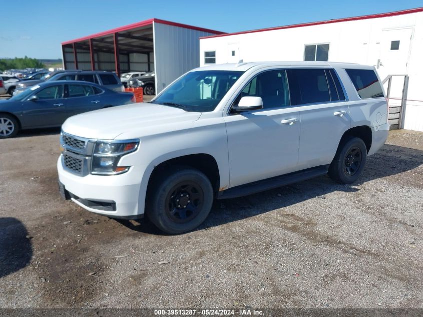 2018 Chevrolet Tahoe Commercial VIN: 1GNSKDECXJR216374 Lot: 39513287