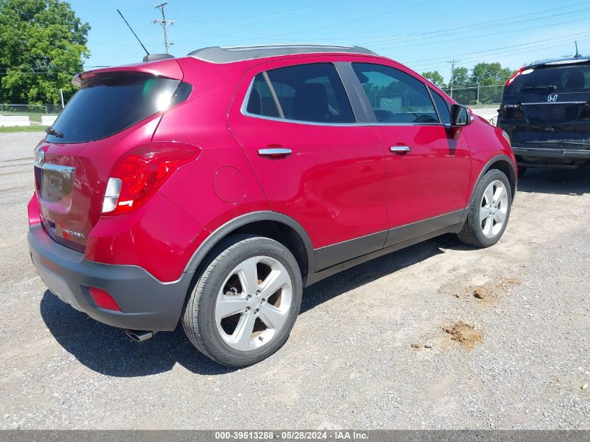 2016 Buick Encore Convenience VIN: KL4CJBSBXGB579754 Lot: 39513288