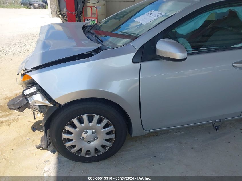 2015 Toyota Corolla Le VIN: 2T1BURHE1FC325692 Lot: 39513310