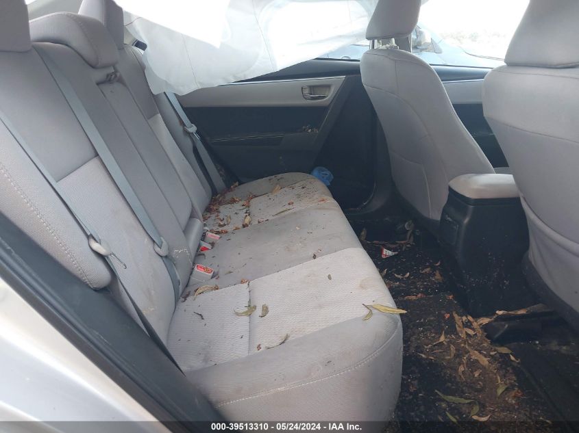 2015 Toyota Corolla Le VIN: 2T1BURHE1FC325692 Lot: 39513310