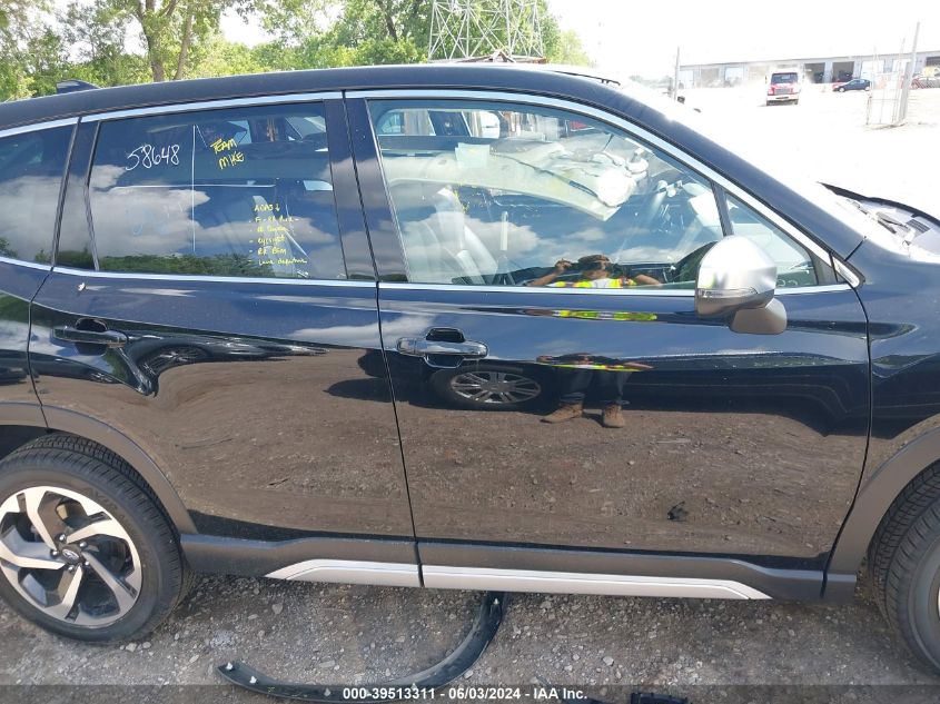 2022 Subaru Forester Touring VIN: JF2SKARCXNH407243 Lot: 39513311