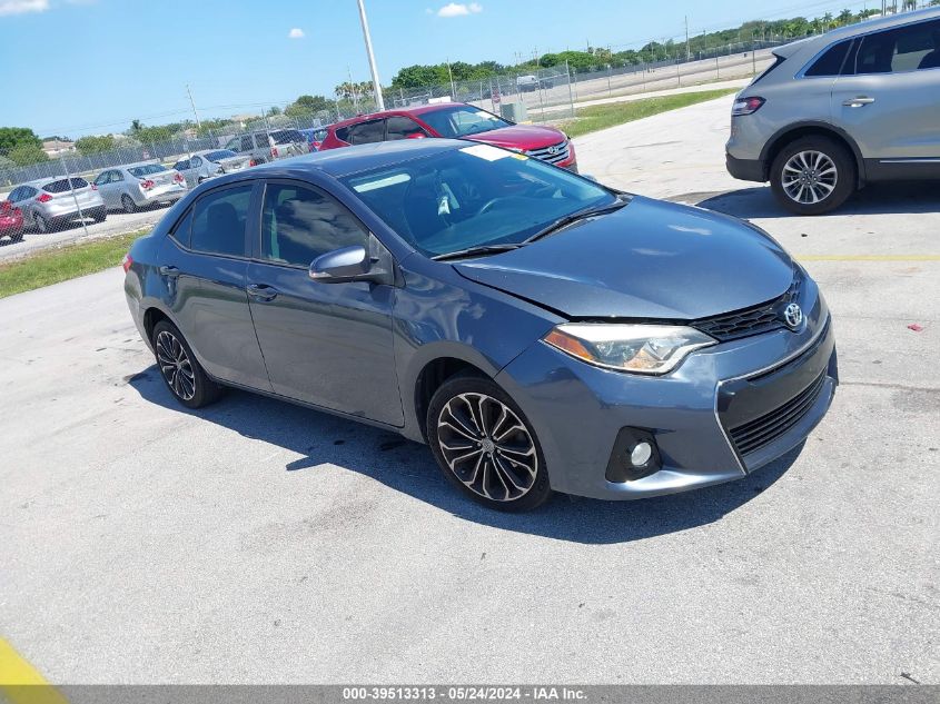 2014 Toyota Corolla S Plus VIN: 2T1BURHE3EC074611 Lot: 39513313