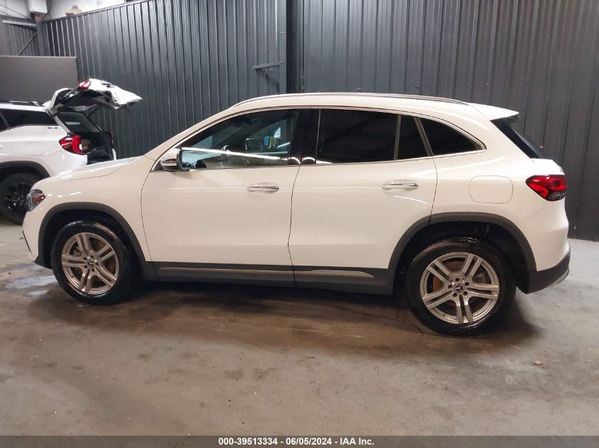 2022 Mercedes-Benz Gla 250 4Matic VIN: W1N4N4HB9NJ392874 Lot: 39513334