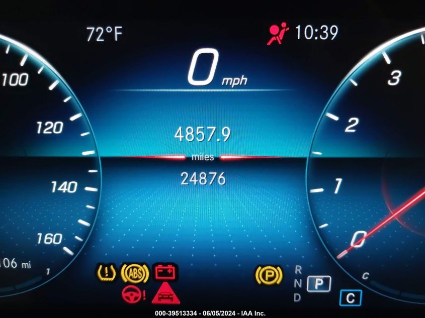 2022 Mercedes-Benz Gla 250 4Matic VIN: W1N4N4HB9NJ392874 Lot: 39513334