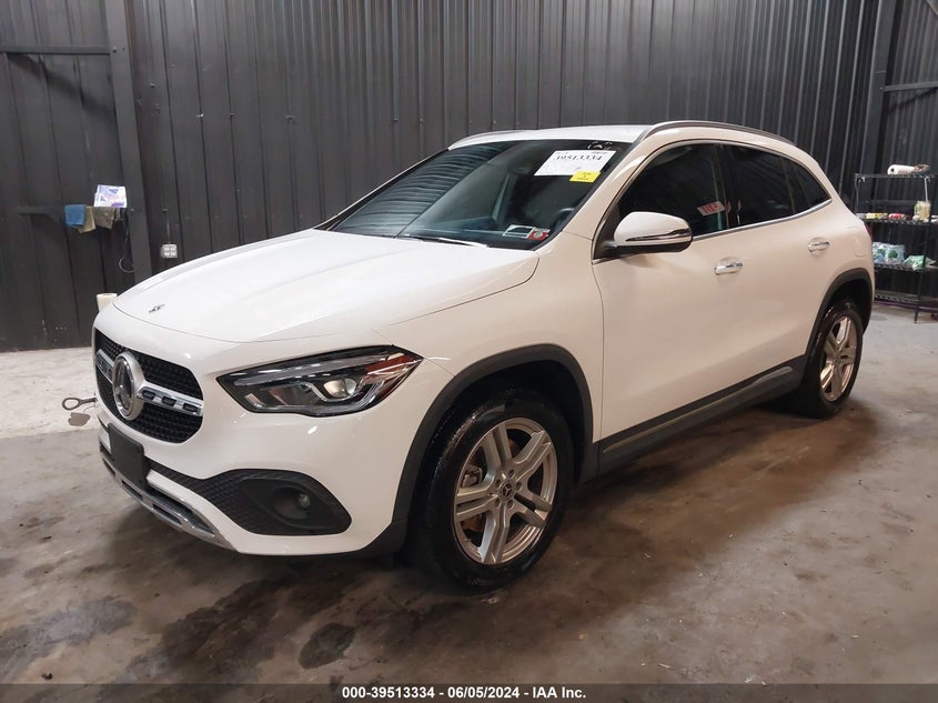 2022 Mercedes-Benz Gla 250 4Matic VIN: W1N4N4HB9NJ392874 Lot: 39513334