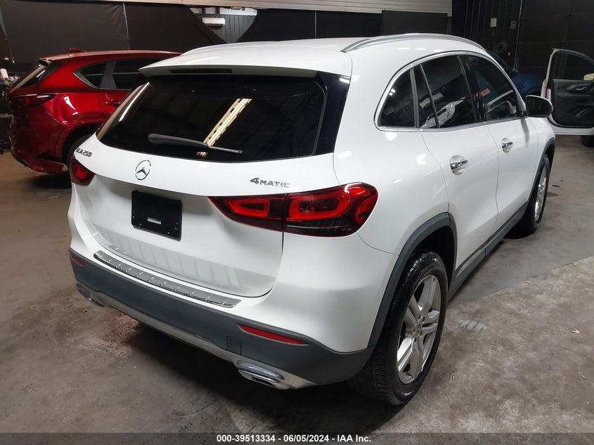 2022 Mercedes-Benz Gla 250 4Matic VIN: W1N4N4HB9NJ392874 Lot: 39513334