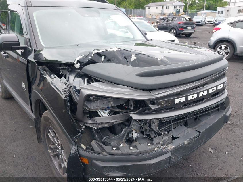 2022 Ford Bronco Sport Big Bend VIN: 3FMCR9B62NRD37586 Lot: 39513344