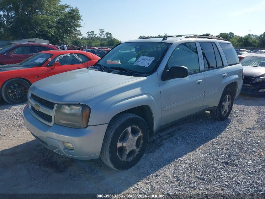 2008 Chevrolet Trailblazer Ls/Lt VIN: 1GNDS13S682203366 Lot: 39513353