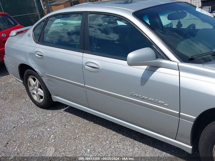 2004 Chevrolet Impala Ls VIN: 2G1WH52K449452939 Lot: 39513355