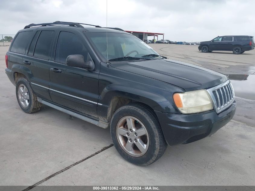 2004 Jeep Grand Cherokee Overland VIN: 1J8GW68J94C398755 Lot: 39513362