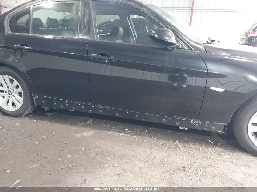 2007 BMW 328I VIN: WBAVA33587KX70017 Lot: 39513363