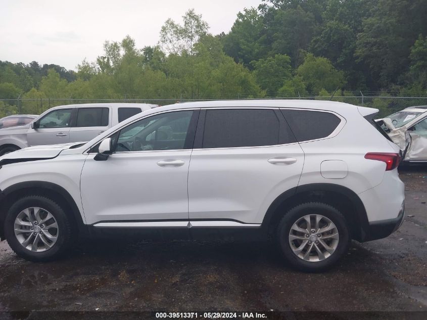 2019 Hyundai Santa Fe Se VIN: 5NMS23AD5KH099407 Lot: 39513371