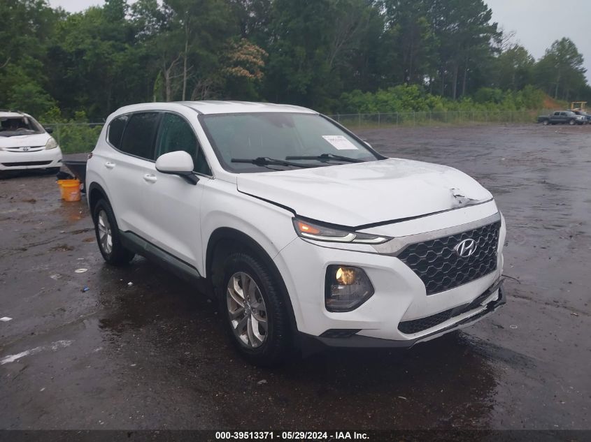 2019 Hyundai Santa Fe Se VIN: 5NMS23AD5KH099407 Lot: 39513371