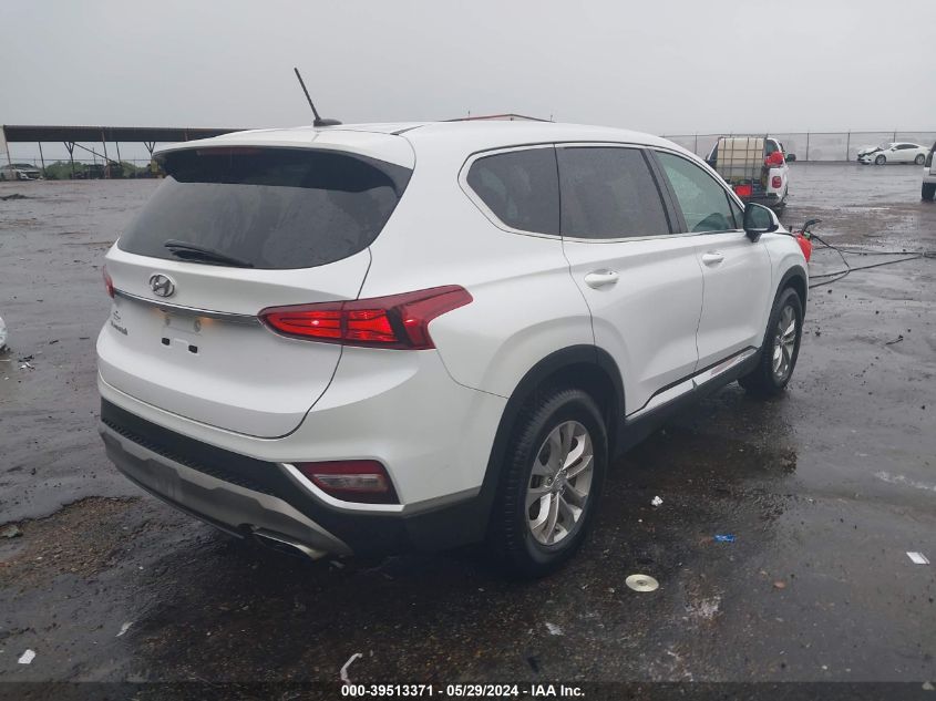 2019 Hyundai Santa Fe Se VIN: 5NMS23AD5KH099407 Lot: 39513371