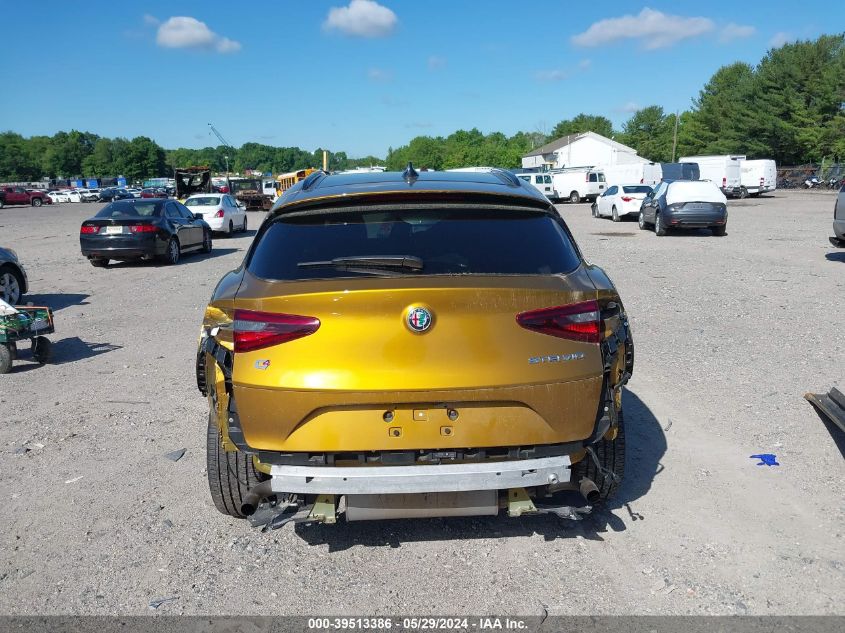 2023 Alfa Romeo Stelvio Veloce Awd VIN: ZASPAKBN4P7D59490 Lot: 39513386