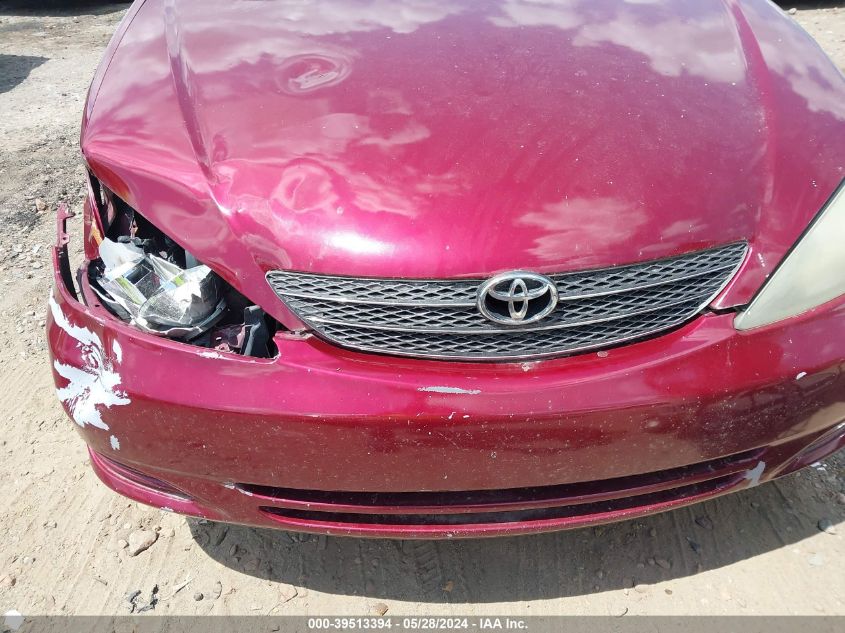 2004 Toyota Camry Le VIN: 4T1BE32K24U289113 Lot: 39513394