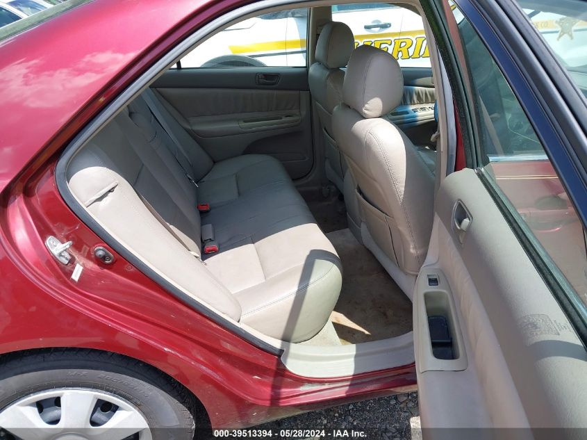 2004 Toyota Camry Le VIN: 4T1BE32K24U289113 Lot: 39513394